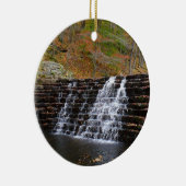 ウォーターフォールアットローレルヒル州パークI セラミックオーナメント (右)