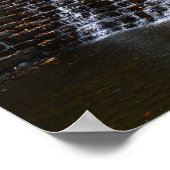 ウォーターフォールアットローレルヒル州パークI ポスター (角)