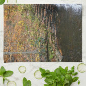 ウォーターフォールアットローレルヒル州パークII キッチンタオル (折り畳み)