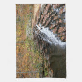 ウォーターフォールアットローレルヒル州パークII キッチンタオル (縦)