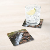 ウォーターフォールアットローレルヒル州パークII スクエアペーパーコースター (インサイチュ)