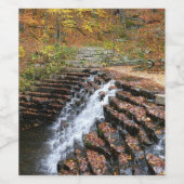 ウォーターフォールアットローレルヒル州パークII ワインラベル (シングルラベル)