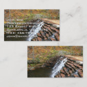 ウォーターフォールアットローレルヒル州パークII 名刺 (正面/裏面)