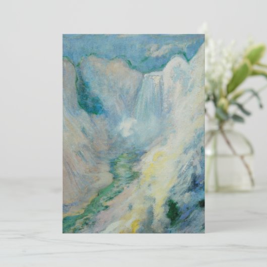 ウォーターフォールイエローストーンbyトワクトマンヴィンテージアート (スタンド正面)