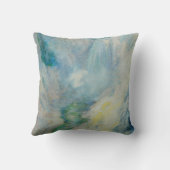 ウォーターフォールイエローストーンbyトワクトマンヴィンテージアート クッション (裏面)