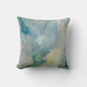 ウォーターフォールイエローストーンbyトワクトマンヴィンテージアート クッション (正面)