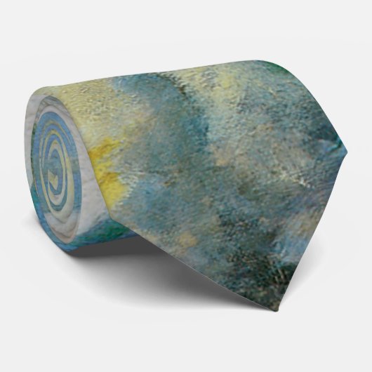 ウォーターフォールイエローストーンbyトワクトマンヴィンテージアート ネクタイ (ロール)