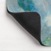 ウォーターフォールイエローストーンbyトワクトマンヴィンテージアート マウスパッド (コーナー)