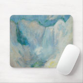 ウォーターフォールイエローストーンbyトワクトマンヴィンテージアート マウスパッド (マウス)
