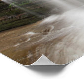 ウォーターフォールインバターミルク滝州パーク,ニューヨーク ポスター (角)