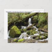 ウォーターフォールオンサウスショアロードアットキノー ポストカード (正面/裏面)