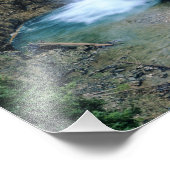 ウォーターフォールオン秋クリークinルイスとクラーク フォトプリント            (角)