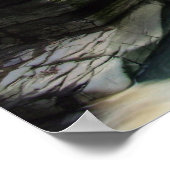 ウォーターフォールシーニックプリント ポスター (角)