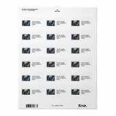 ウォーターフォールズアットイタカ滝ズニューヨーク ラベル (フルシート)