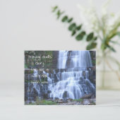 ウォーターフォールズ祈りの言葉 ポストカード (スタンド正面)