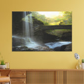 ウォーターフォールズ自然くつろぎホームオフィス写真6 キャンバスプリント (インサイチュ (リビング))