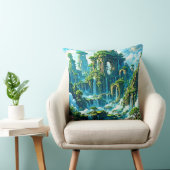 ウォーターフォールツリーキングダムドリーム クッション (椅子)