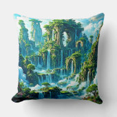 ウォーターフォールツリーキングダムドリーム クッション (正面)