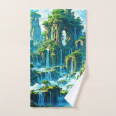 ウォーターフォールツリーキングダムドリーム バスタオルセット (ハンドタオル)