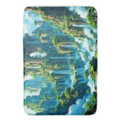 ウォーターフォールツリーキングダムドリーム バスマット (正面縦)