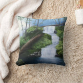 ウォーターフォールドアクセントクッション クッション (ブランケット)