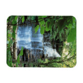 ウォーターフォールドアットリッケースグレン州パーク、 マグネット (横)