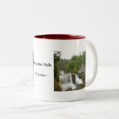 ウォーターフォールドウェストバージニアマグ ツートーンマグカップ (正面右)
