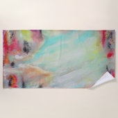 ウォーターフォールドプール ビーチタオル (正面)
