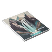 ウォーターフォールノートブック ノートパッド (アングル)