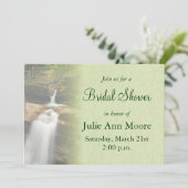 ウォーターフォールブライダルシャワー 招待状 (スタンド正面)