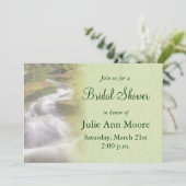 ウォーターフォールブライダルシャワー 招待状 (スタンド正面)