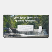 ウォーターフォールブルーリッジマウンテンズフォト デスクマット (キーボード&マウス)