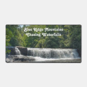 ウォーターフォールブルーリッジマウンテンズフォト デスクマット (正面)