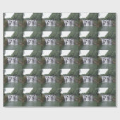 ウォーターフォールラッピング紙 ラッピングペーパー (フラット)