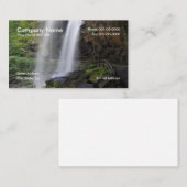 ウォーターフォール名刺 名刺 (正面/裏面)