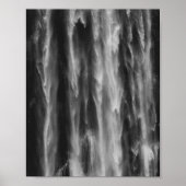 ウォーターフォール威厳のあるボカ、スロベニア州アップクローズ ポスター (正面)