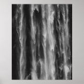 ウォーターフォール威厳のあるボカ、スロベニア州アップクローズ ポスター (正面)