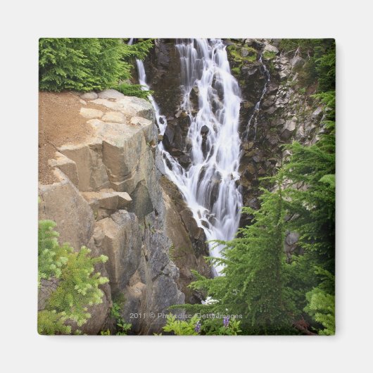 ウォーターフォール山レイニエ国立公園 マグネット (正面)