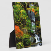 ウォーターフォール日本のガーデンポートランド フォトプラーク (側面)