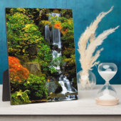 ウォーターフォール日本のガーデンポートランド フォトプラーク (側面)