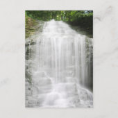 ウォーターフォール素朴カントリー結婚ズ詳細 エンクロージャーカード (裏面)