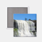 ウォーターフォール4ベネズエラのジャングルランドスケープファインアート マグネット (正面/裏面)