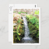 ウォーターフォール6ベネズエラのジャングルランドスケープファインアート ポストカード (正面/裏面)