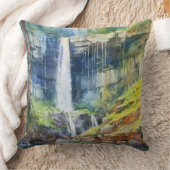 ウォーターフォール・ウッズ クッション (ブランケット)