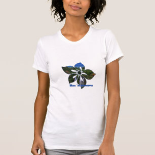 「ウォーターフォール・ハイビスカス」レディースティー Tシャツ