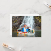 ウォーターフォール&ボート カード (正面/裏面インサイチュ)