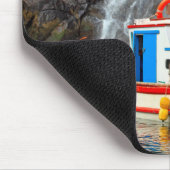 ウォーターフォール&ボート マウスパッド (コーナー)