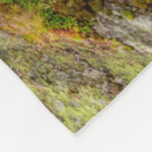 ウォーターフォール&リバーカスケード フリースブランケット (角)