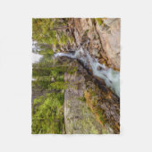 ウォーターフォール&リバーカスケード フリースブランケット (正面)