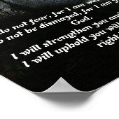 ウォーターフォール&レインボー救済アーから神プリント ポスター (角)